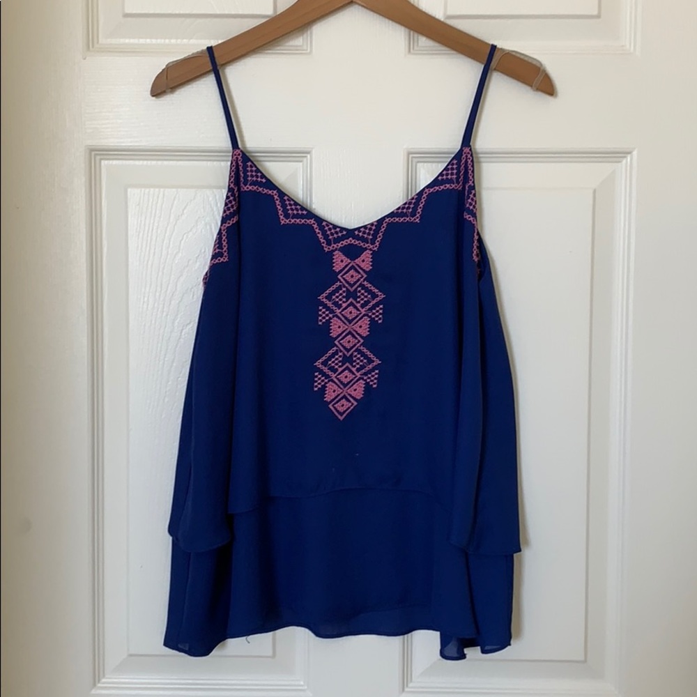 Strappy tank top